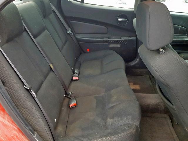 2G2WP552X61297244 - 2006 PONTIAC GRAND PRIX RED photo 6