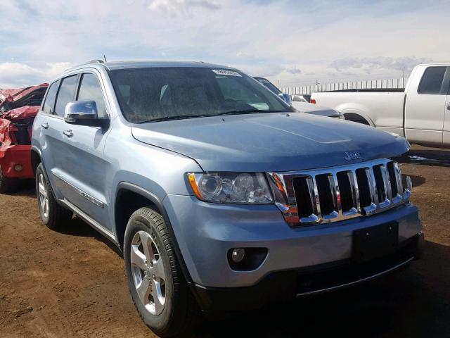 1C4RJFBG9DC616186 - 2013 JEEP GRAND CHER BLUE photo 1