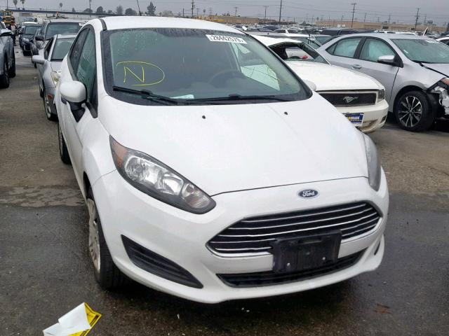 3FADP4AJ4GM167518 - 2016 FORD FIESTA S WHITE photo 1