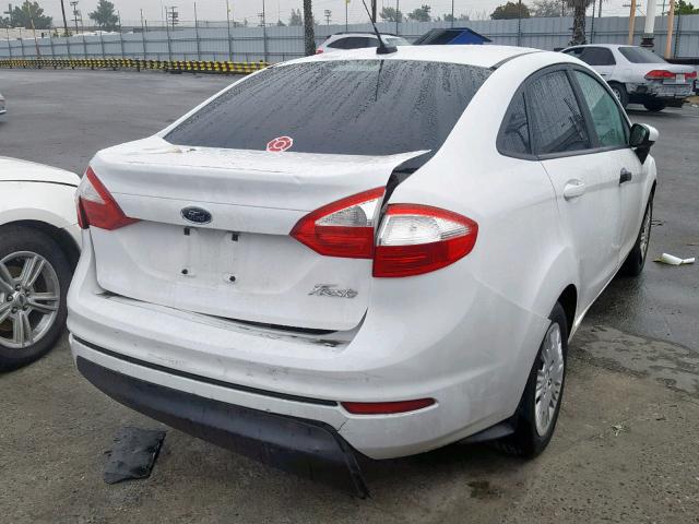 3FADP4AJ4GM167518 - 2016 FORD FIESTA S WHITE photo 4