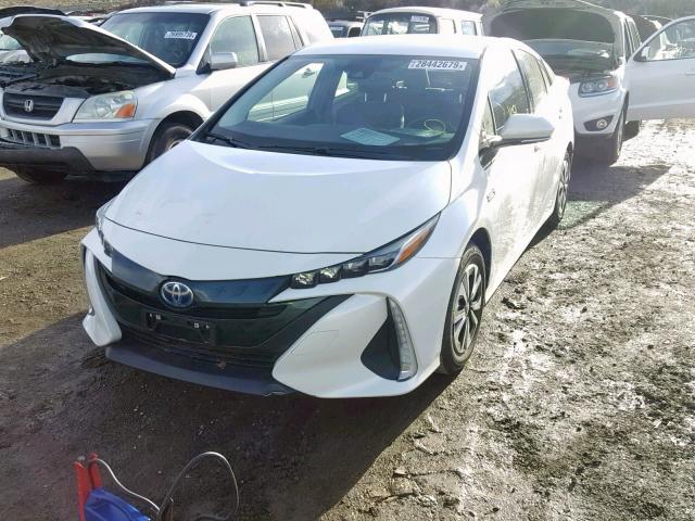 JTDKARFPXJ3079398 - 2018 TOYOTA PRIUS PRIM 白色 照片 2
