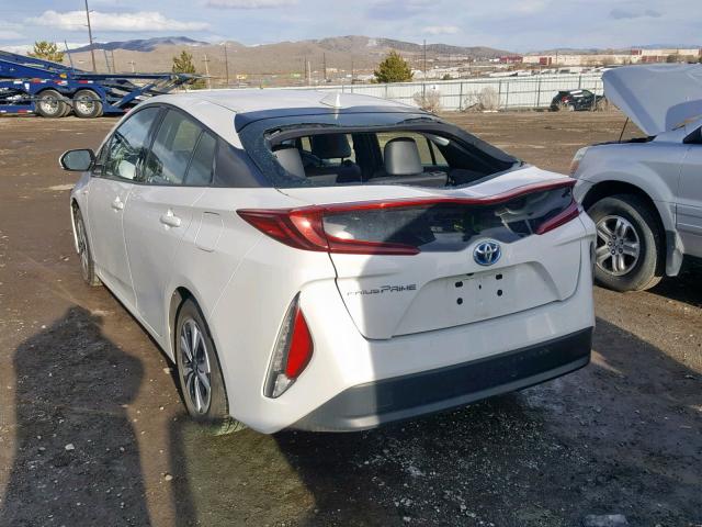 JTDKARFPXJ3079398 - 2018 TOYOTA PRIUS PRIM 白色 照片 3