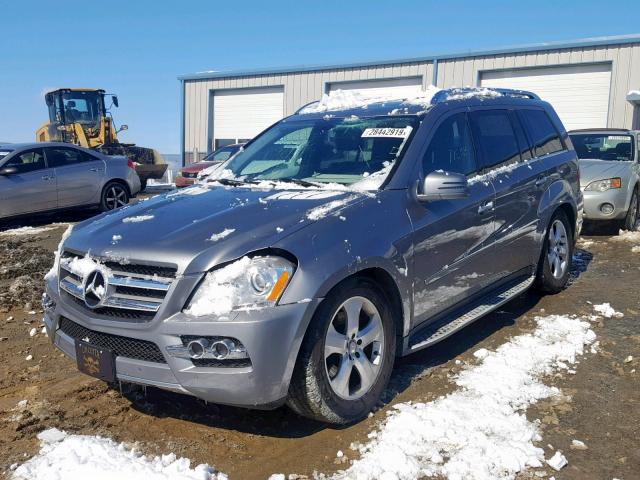 4JGBF7BE7BA754806 - 2011 MERCEDES-BENZ GL 450 4MA SILVER photo 2