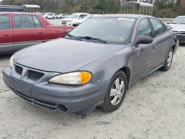 1G2NE52E45M113337 - 2005 PONTIAC GRAND AM S GRAY photo 2