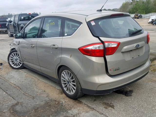 1FADP5CU9FL108056 - 2015 FORD C-MAX PREM TAN photo 3