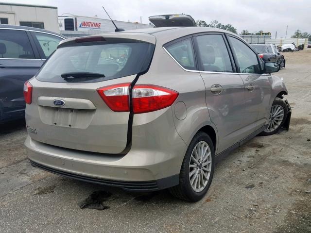 1FADP5CU9FL108056 - 2015 FORD C-MAX PREM TAN photo 4