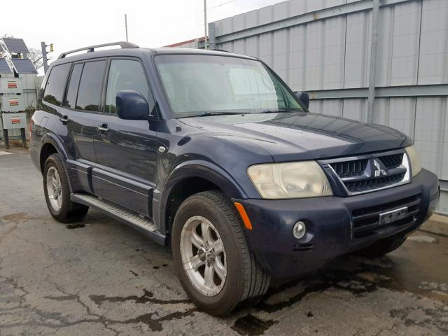 JA4NW51S13J036970 - 2003 MITSUBISHI MONTERO LI BLUE photo 1