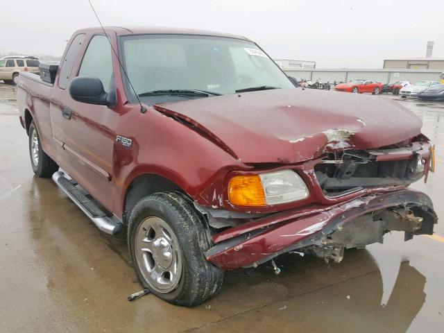 2FTRX17204CA69091 - 2004 FORD F-150 HERI RED photo 1