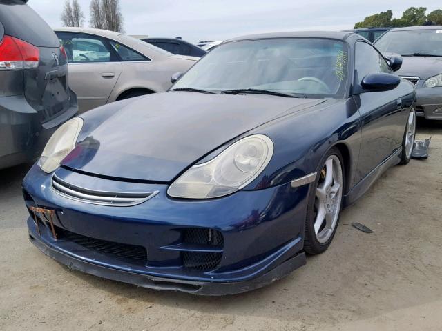 WP0AA299XXS620710 - 1999 PORSCHE 911 CARRER BLUE photo 2