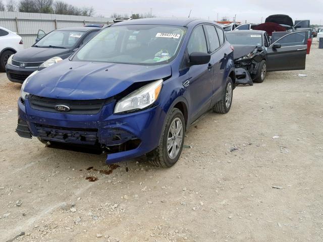 1FMCU0F76DUC16788 - 2013 FORD ESCAPE S BLUE photo 2