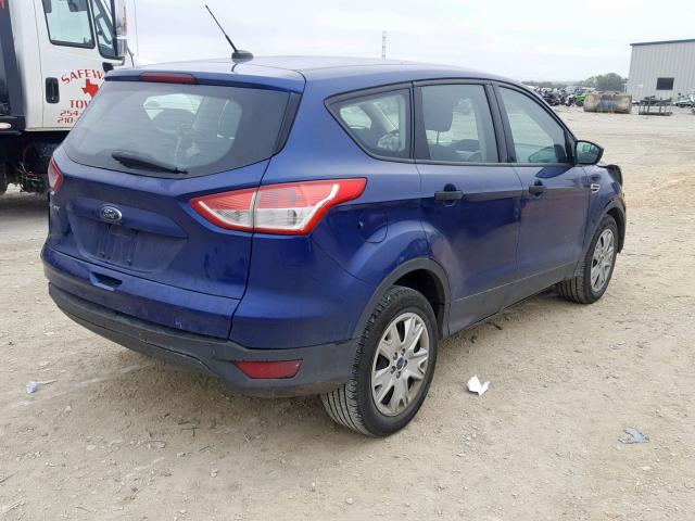 1FMCU0F76DUC16788 - 2013 FORD ESCAPE S BLUE photo 4