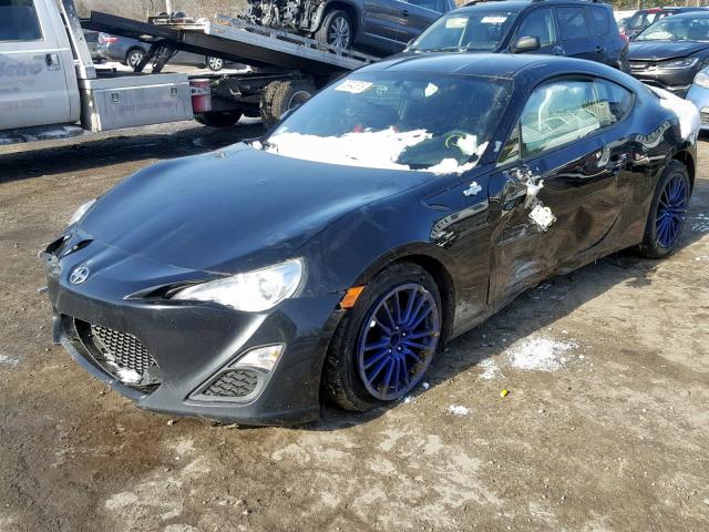 JF1ZNAA16D1713061 - 2013 TOYOTA SCION FR-S BLACK photo 2