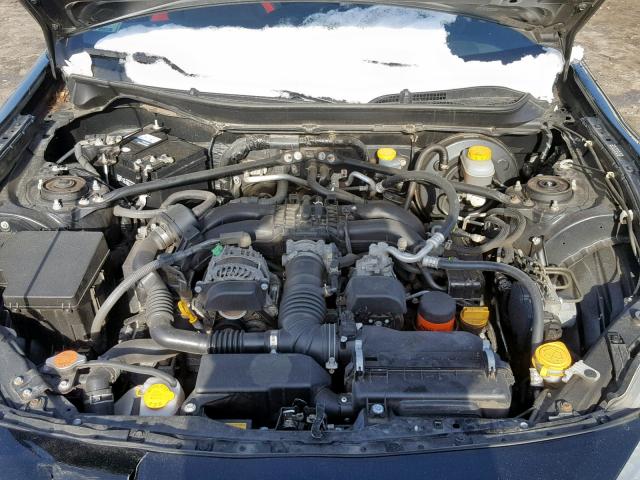 JF1ZNAA16D1713061 - 2013 TOYOTA SCION FR-S BLACK photo 7