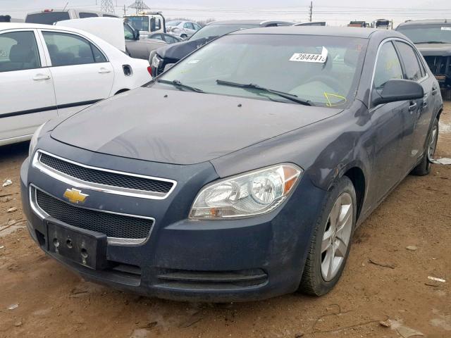 1G1ZA5EU2BF291221 - 2011 CHEVROLET MALIBU LS GRAY photo 2