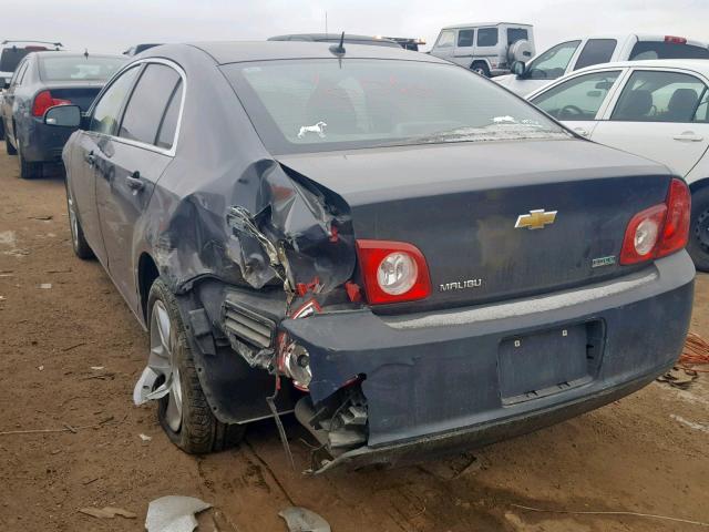 1G1ZA5EU2BF291221 - 2011 CHEVROLET MALIBU LS GRAY photo 3