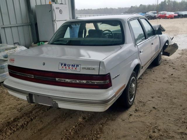 1G4AG55M2S6506451 - 1995 BUICK CENTURY SP WHITE photo 4