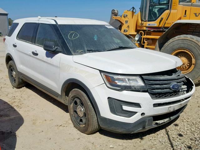 1FM5K8AR3GGA28626 - 2016 FORD EXPLORER P WHITE photo 1