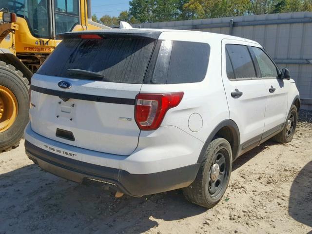 1FM5K8AR3GGA28626 - 2016 FORD EXPLORER P WHITE photo 4