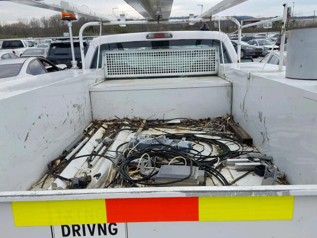 1FDWF30558EC54285 - 2008 FORD F350 SRW S WHITE photo 6