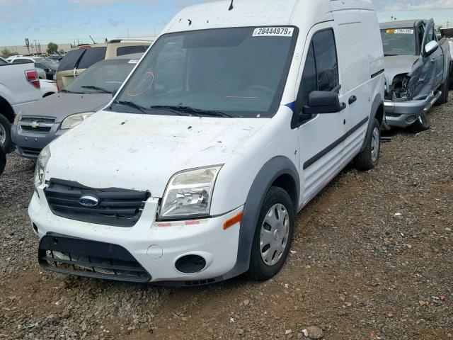 NM0LS7DN3AT026708 - 2010 FORD TRANSIT CO WHITE photo 2
