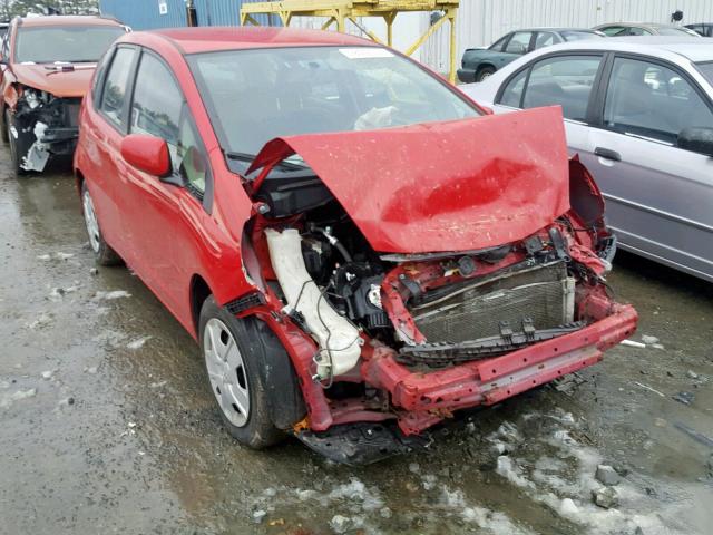 JHMGE8H33CC028146 - 2012 HONDA FIT RED photo 1