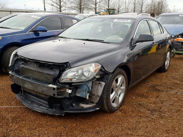 1G1ZB5EB9A4159353 - 2010 CHEVROLET MALIBU LS GRAY photo 2