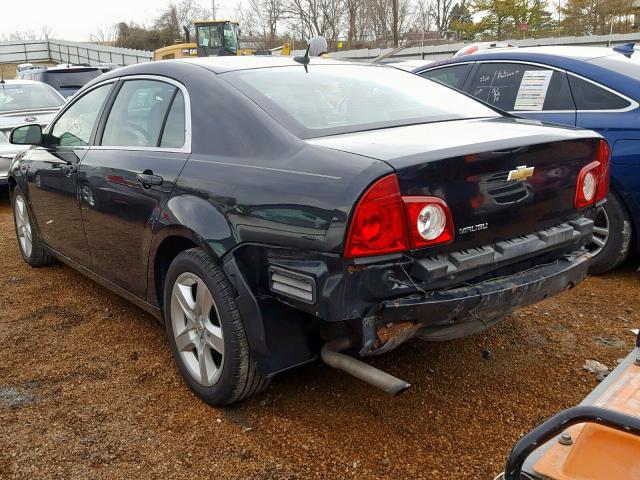 1G1ZB5EB9A4159353 - 2010 CHEVROLET MALIBU LS GRAY photo 3