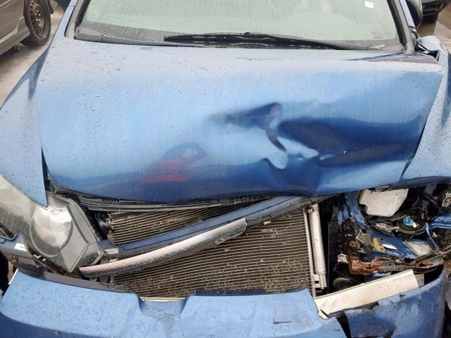 2HGFA16228H002203 - 2008 HONDA CIVIC DX BLUE photo 7