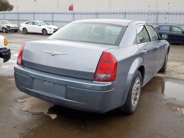 2C3KA43R87H619656 - 2007 CHRYSLER 300 GRAY photo 4