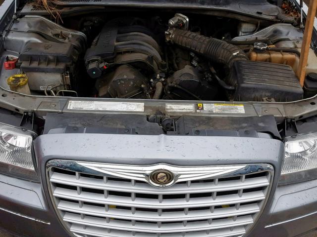 2C3KA43R87H619656 - 2007 CHRYSLER 300 GRAY photo 7