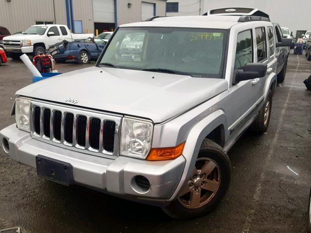 1J8HH48N17C548139 - 2007 JEEP COMMANDER ვერცხლისფერი ფოტო 2