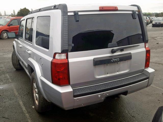 1J8HH48N17C548139 - 2007 JEEP COMMANDER ვერცხლისფერი ფოტო 3