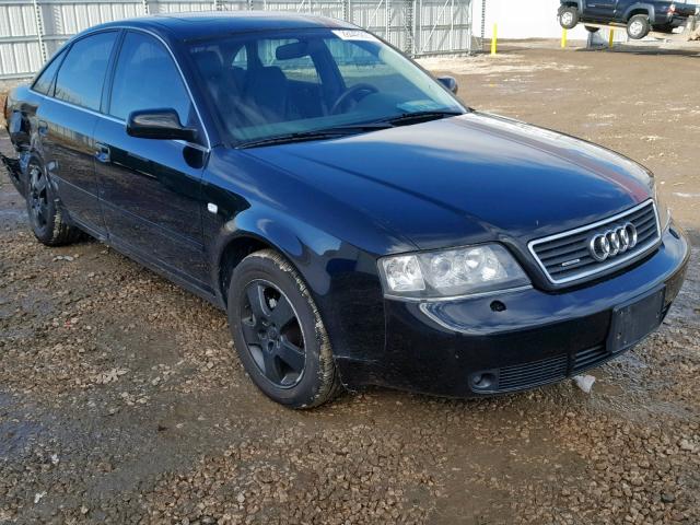 WAUED64B41N118496 - 2001 AUDI A6 2.7T QU BLACK photo 1