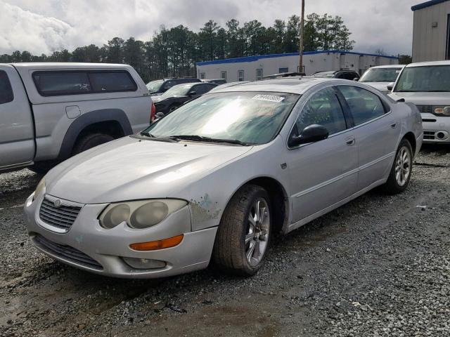 2C3HE66G82H128324 - 2002 CHRYSLER 300M SILVER photo 2