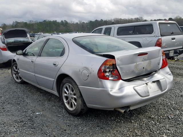 2C3HE66G82H128324 - 2002 CHRYSLER 300M SILVER photo 3