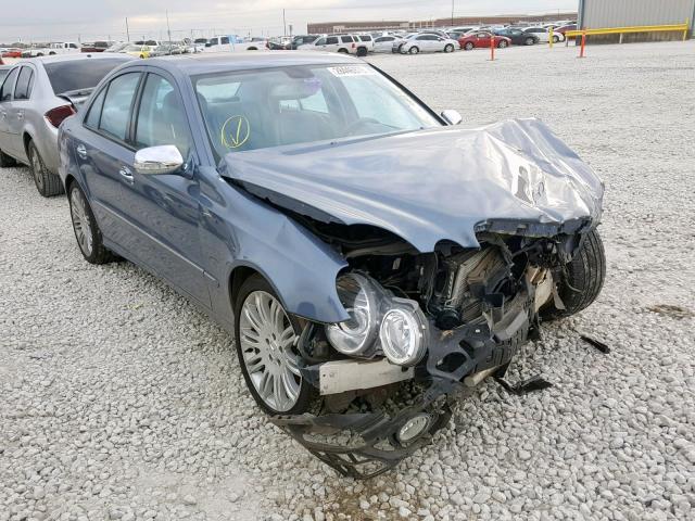 WDBUF56X87B060378 - 2007 MERCEDES-BENZ E 350 BLUE photo 1