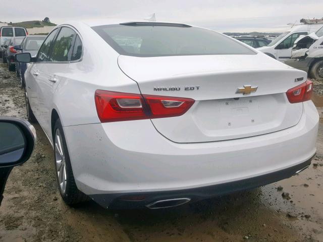 1G1ZH5SX8HF125935 - 2017 CHEVROLET MALIBU PRE WHITE photo 3