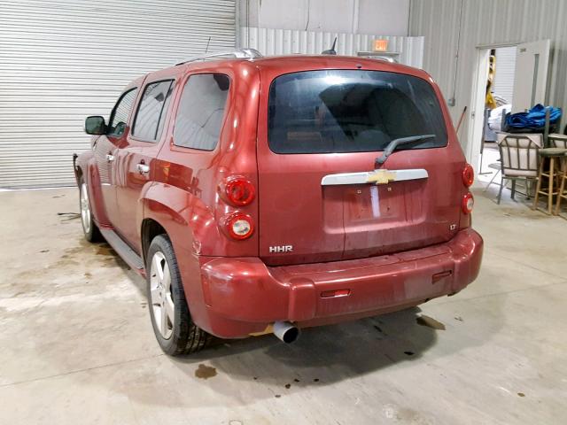 3GNCA53P68S702769 - 2008 CHEVROLET HHR LT RED photo 3