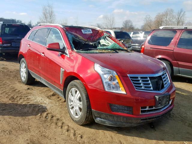 3GYFNEE37FS585473 - 2015 CADILLAC SRX LUXURY RED photo 1