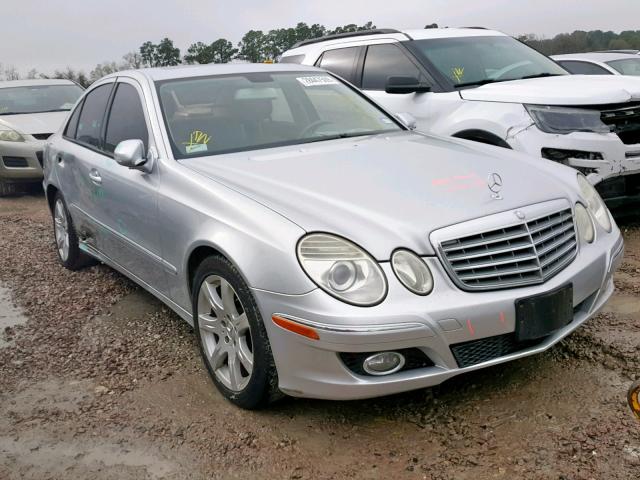 WDBUF56X47B080711 - 2007 MERCEDES-BENZ E 350 SILVER photo 1