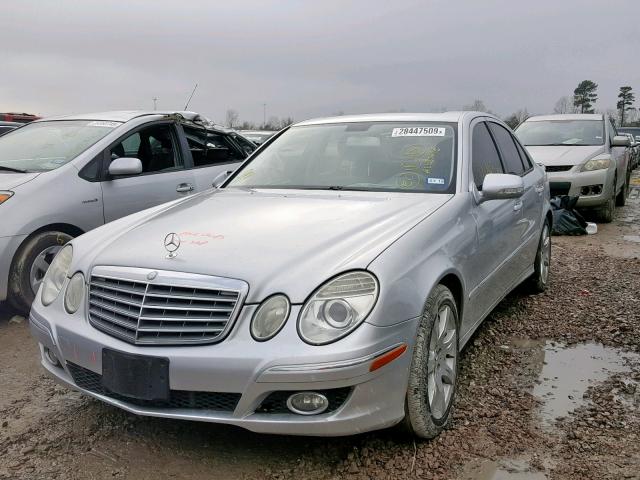 WDBUF56X47B080711 - 2007 MERCEDES-BENZ E 350 SILVER photo 2