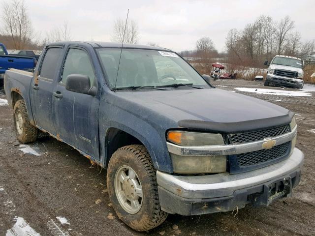 1GCCS136948164433 - 2004 CHEVROLET COLORADO BLUE photo 1