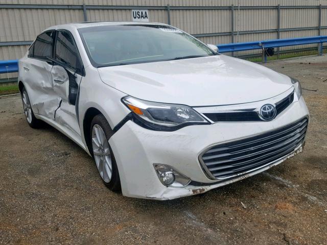 4T1BK1EB2FU172983 - 2015 TOYOTA AVALON XLE WHITE photo 1