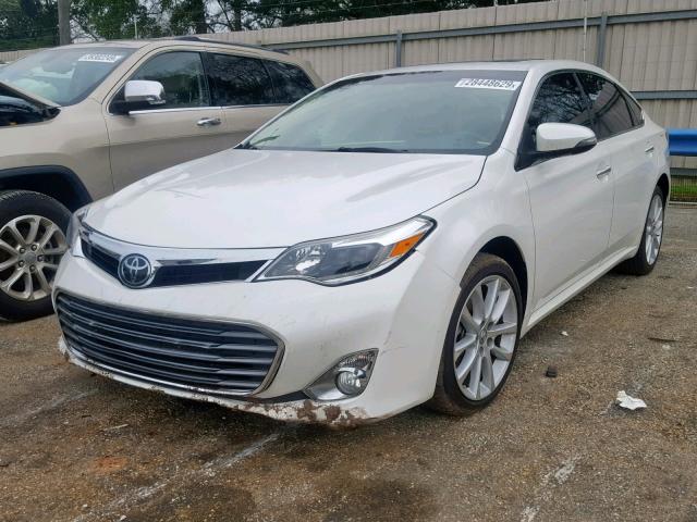 4T1BK1EB2FU172983 - 2015 TOYOTA AVALON XLE WHITE photo 2