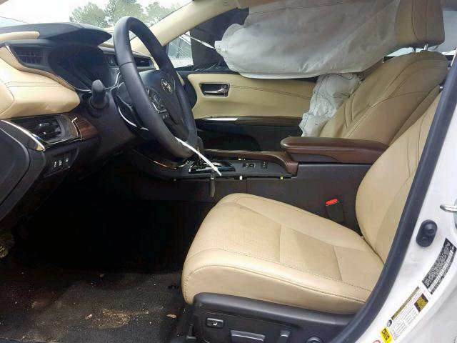 4T1BK1EB2FU172983 - 2015 TOYOTA AVALON XLE WHITE photo 5