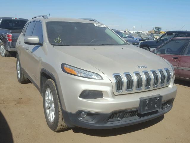 1C4PJMCS0FW775419 - 2015 JEEP CHEROKEE L GOLD photo 1