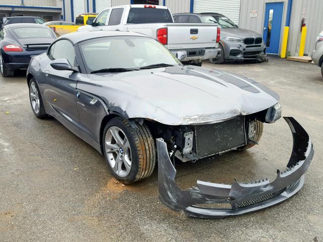 WBALM7C58BE382945 - 2011 BMW Z4 SDRIVE3 GRAY photo 1