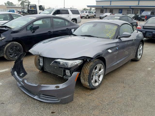 WBALM7C58BE382945 - 2011 BMW Z4 SDRIVE3 GRAY photo 2