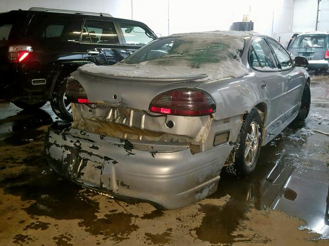 1G2WP52K5YF289102 - 2000 PONTIAC GRAND PRIX 灰色 照片 4