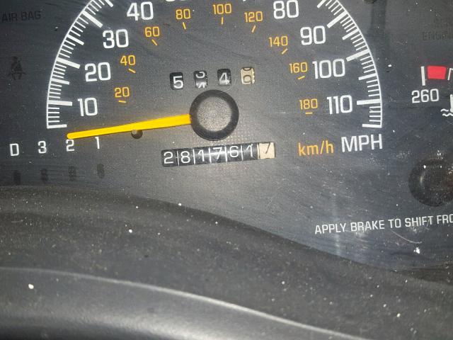 1G2WP52K5YF289102 - 2000 PONTIAC GRAND PRIX 灰色 照片 8